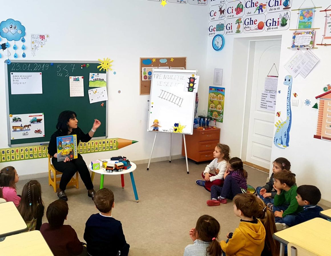 Preșcolarii au participat în cadrul unui proiect cu genericul „Călătoresc cu transportul ce-l doresc”