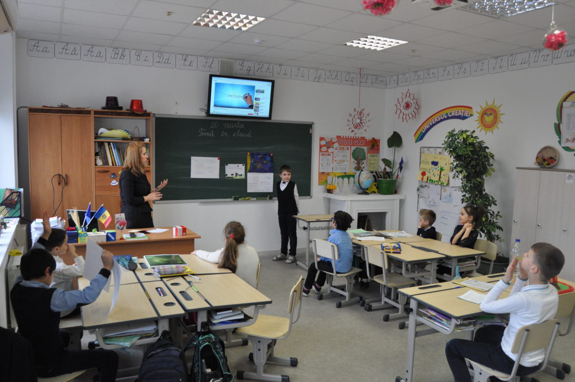 Clasa a II-a și-a demonstrat abilitățile în cadrul unei lecții demonstrative