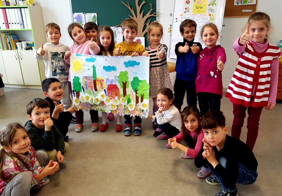 Preșcolarii EXCELSIS, pasionați de arte plastice