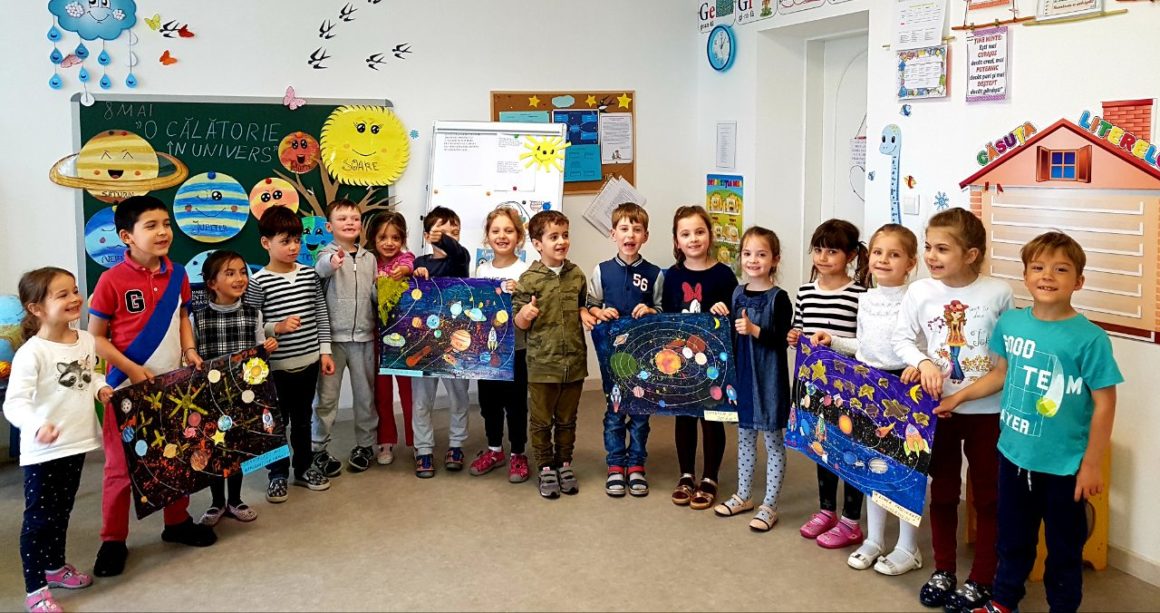 Preșcolarii EXCELSIS au descoperit sistemul solar